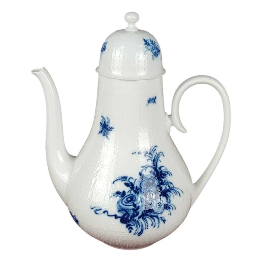[458139271] Kaffeekanne 1,15 L Rosenthal Romanze in Blau gebraucht - gut