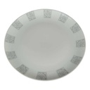 Kuchenteller Dessertteller 19 cm Eschenbach Grau Weiß gebraucht - gut