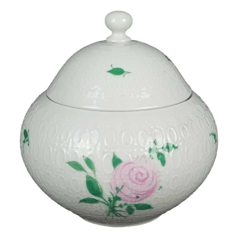 [458139425] Zuckerdose Rosenthal Romanze Rose gebraucht - sehr gut