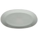 Speiseplatte Fleischplatte 28x18,6 cm Hutschenreuther Noblesse Weiß Selb gebraucht - gut