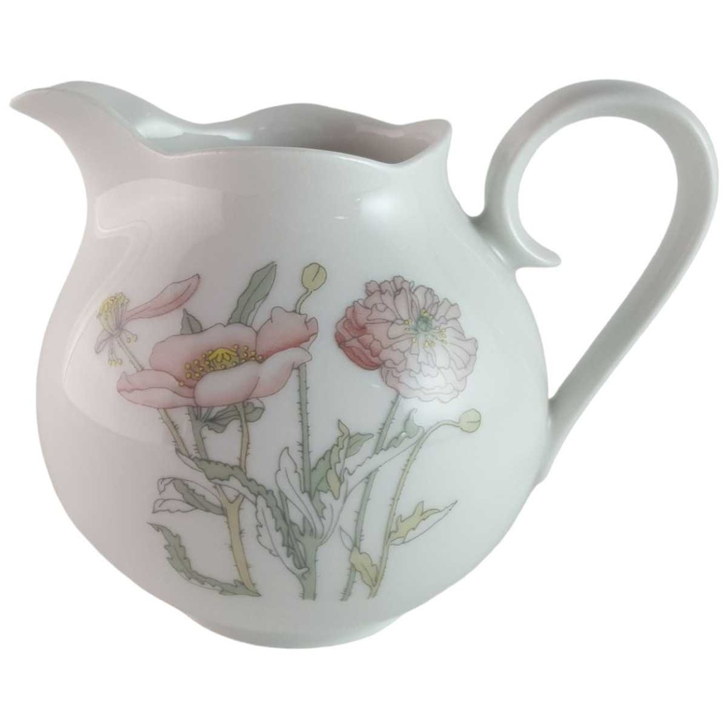Milchkännchen Villeroy & Boch Gallo Secunda Roter Mohn gebraucht - akzeptabel