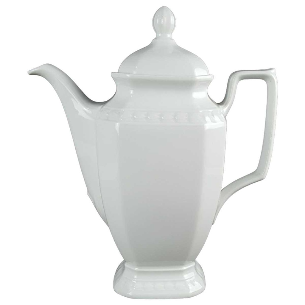 Kaffeekanne 1,3 L Seltmann Weiden Andrea Weiß gebraucht - gut
