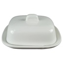 Maxwell & Williams Mini kleine Butterdose Butterglocke weiß Porzellan 10x8 cm