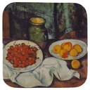 Paul Cezanne Stillleben Kirschen und Pfirsichen Dritte Ausgabe Sammelteller 1994