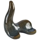 Keramikfigur Keramikskulptur Tier Zoo Seehund H 17,5 cm