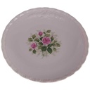 Kuchenteller Dessertteller 19,3 cm Hutschenreuther Porcelaine Rosé gebraucht - gut