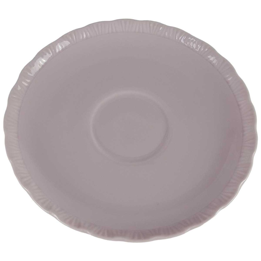 Untertasse für Kaffee 14,3 cm Hutschenreuther Porcelaine Rosé gebraucht - gut