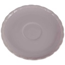 Untertasse für Kaffee 14,3 cm Hutschenreuther Porcelaine Rosé gebraucht - gut