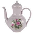 Kaffeekanne 1,1 L Hutschenreuther Porcelaine Rosé gebraucht - sehr gut