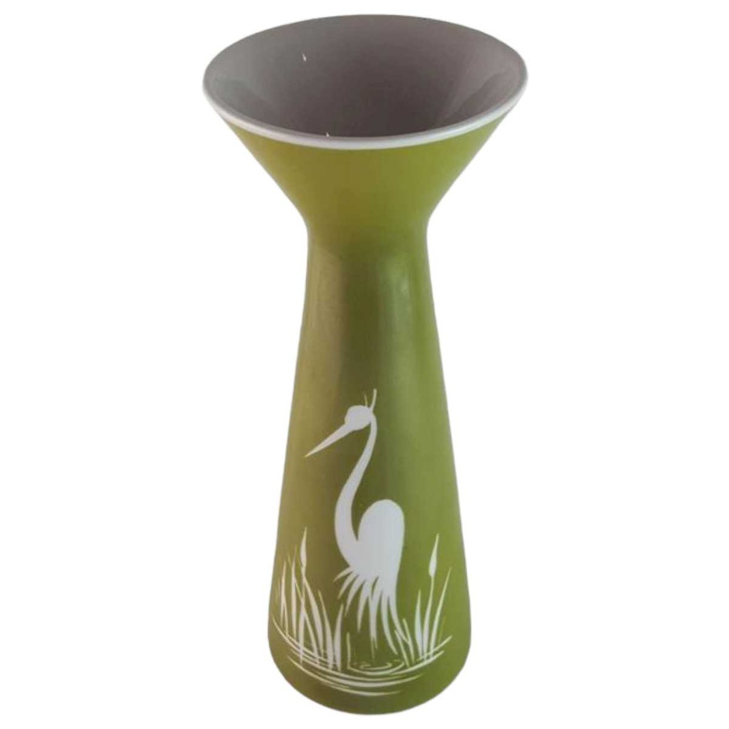 [45813990] Vase Dekorative 20,6 cm Gerold & Co Grün gebraucht - defekt