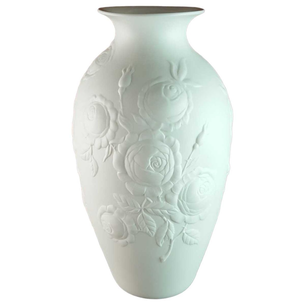 Vase 24 cm AK Kaiser Porzellan Weiß gebraucht - sehr gut
