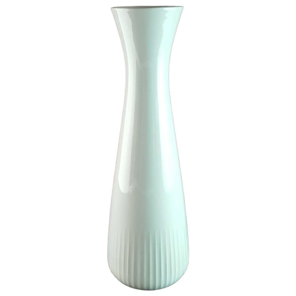 Vase 23,5 cm Tirschenreuth Weiß gebraucht - sehr gut