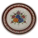 Wechsler Tirolkeramik Handbemalt Wandteller Schwaz / Austria D 24,3 cm