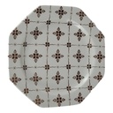 Kuchenteller Dessertteller 22 cm Royal Staffordshire Homespun Ironstone J.&G. Meakin braun gebraucht - gut