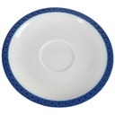 Untertasse für Suppe 16,9 cm Arzberg Golfball Blau Weiß gebraucht - gut
