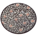 Dessertschale Teller 18,8 cm Schramberg Lisett braun gebraucht - gut