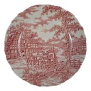 Speiseteller Essteller 25 cm Alfred Meakin Coaching Days Rot gebraucht - sehr gut