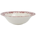 Schüssel 21,6 cm Myott Country Life Rot gebraucht - gut