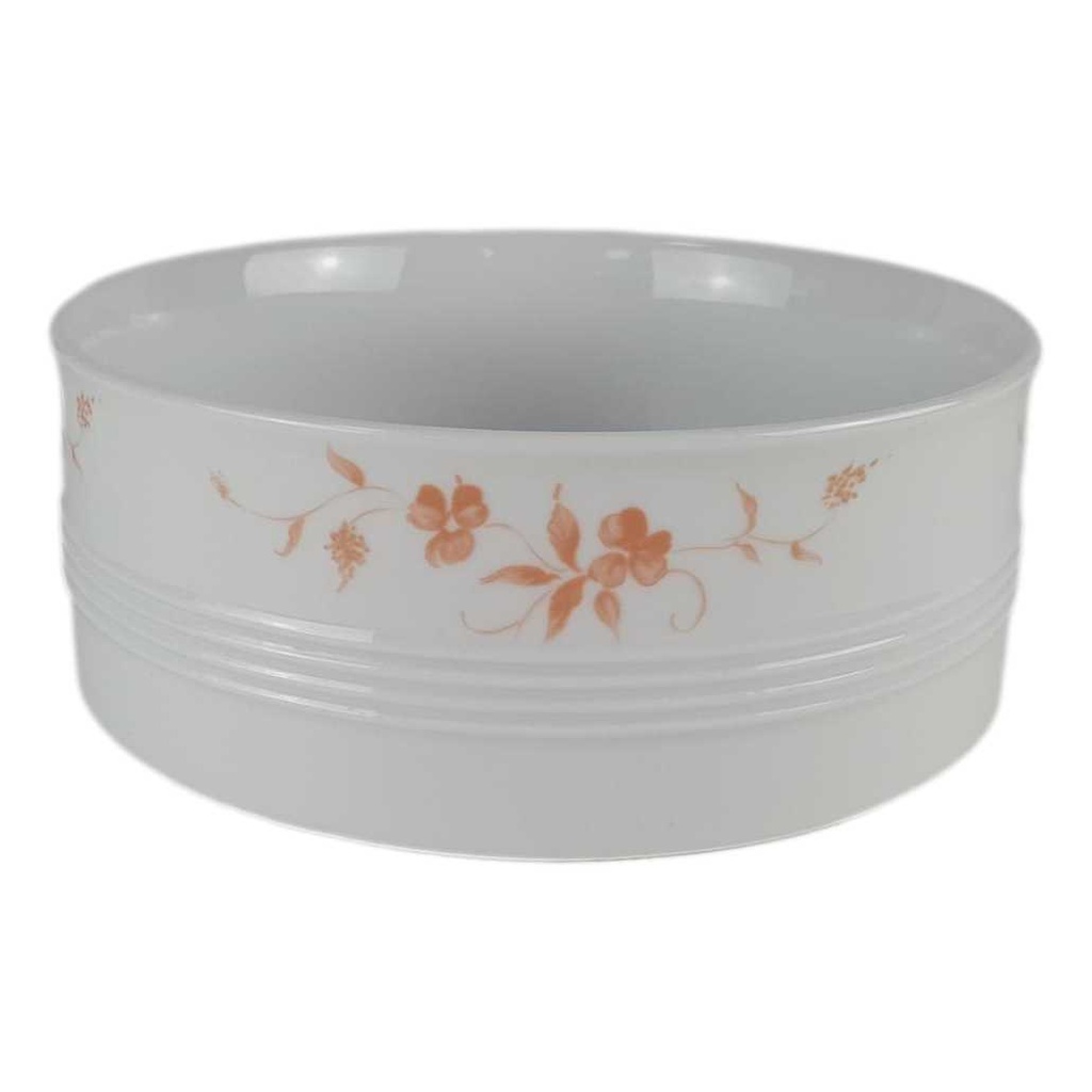 [458140306] Schüssel Servierschüssel 16,7 cm Melitta Jeverland Blumendekor Blumen gebraucht - sehr gut