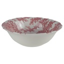 Keramik Schüssel rot Taverne D 21,2 H 7 cm