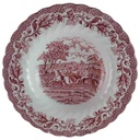 Suppenteller 22,6 cm Myott Country Life Rot gebraucht - akzeptabel