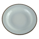 Suppenteller Goldrand 23 cm Eschenbach Alte Formen W1714 Weiß gebraucht - gut