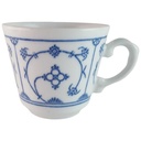 Kaffeetasse Tasse Jaeger & Co Indisch Blau Strohblume gebraucht - gut