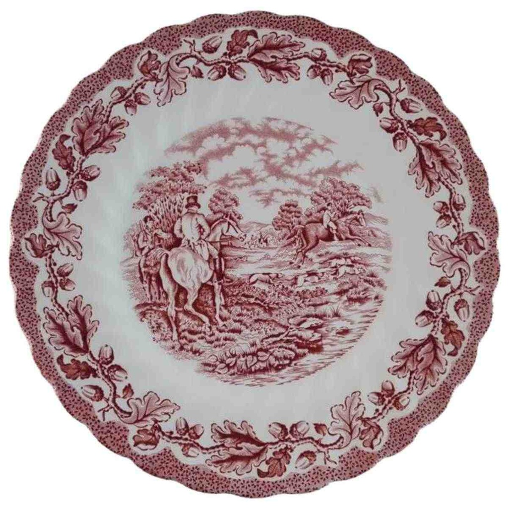 Kuchenteller Dessertteller Frühstücksteller 20,1 cm Myott Country Life Rot