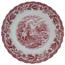 Kuchenteller Dessertteller Frühstücksteller 20,1 cm Myott Country Life Rot