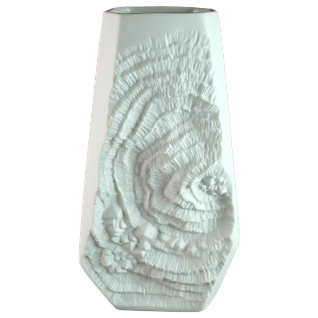 Vase 18,5 cm AK Kaiser Porzellan Weiß gebraucht - sehr gut