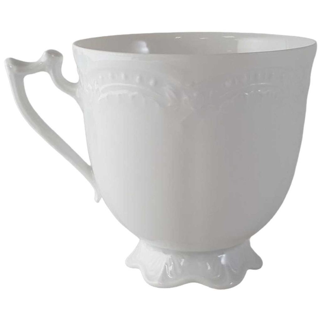 Kaffeetasse Tasse Hutschenreuther Viktoria Weiß gebraucht - sehr gut