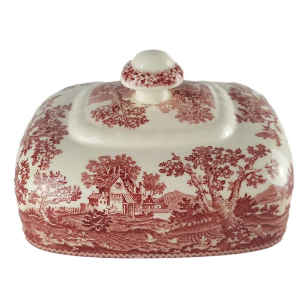 Deckel für Butterglocke Villeroy & Boch Rusticana Rot gebraucht - gut