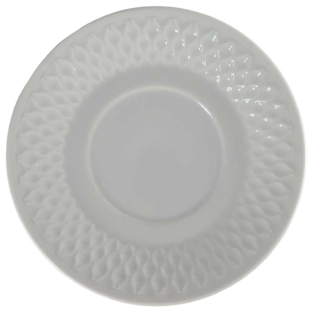 [458140661] Untertasse für Suppe 14,6 cm Schirnding Bavaria Weiß gebraucht - gut