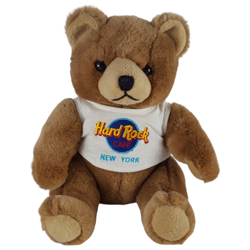 Hard Rock Cafe New York Teddybär Stofftier 24 cm