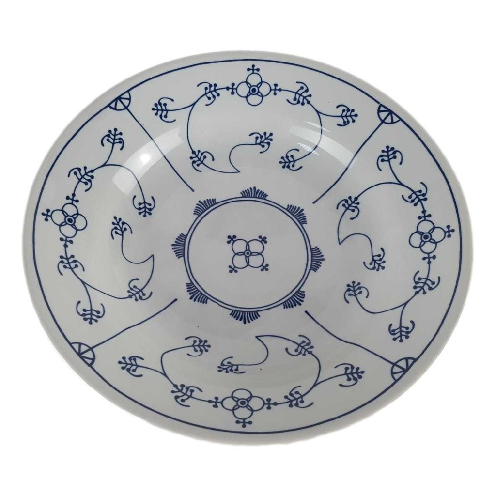 [458140729] Suppenteller 21,5 cm Sandra Rich Indisch Blau Strohblume gebraucht - akzeptabel