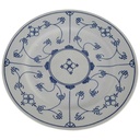 Speiseteller Essteller 23,6 cm Sandra Rich Indisch Blau Strohblume gebraucht - akzeptabel
