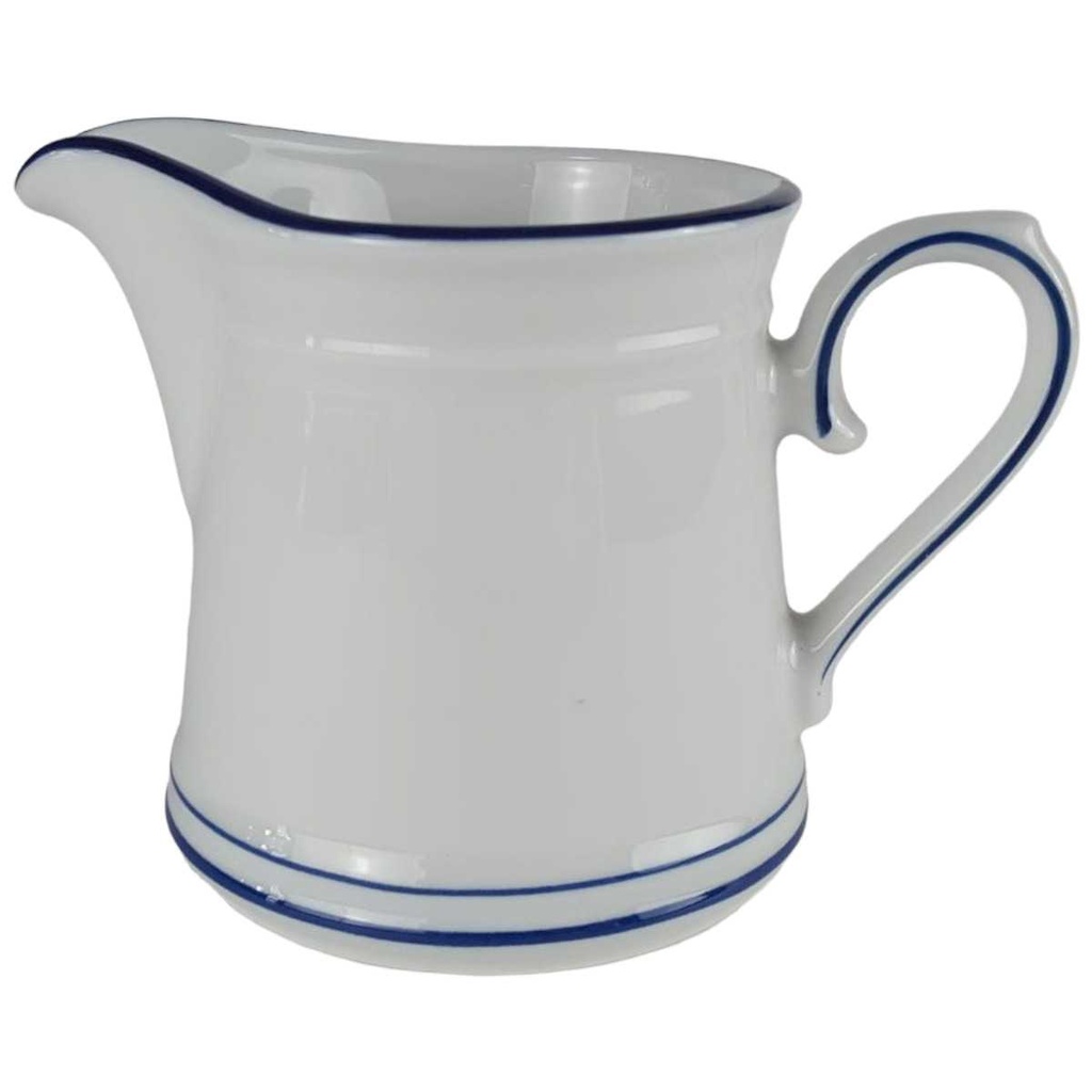 [458140757] Milchkännchen 0,2 L Marienbad Ingres Weiss Blauband gebraucht - sehr gut