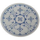 Kuchenteller Dessertteller Frühstücksteller 19,9 cm Bareuther Indisch Blau Strohblume Bavaria gebraucht - gut