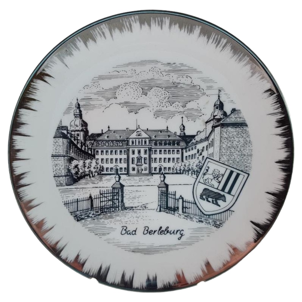 Floss Porzellan Manufaktur Wandteller Bad Berleburg D 19,2 cm