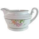 Sauciere Milchkännchen Winterling Marktleuthen Blumendekor Grauer Rand Blumen gebraucht - sehr gut