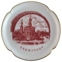 Glasuntersetzer 10,5 cm Rosenthal Darmstadt gebraucht - sehr gut