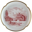 Glasuntersetzer Rosenthal Berlin Königl. Schauspielhaus um 1840