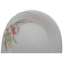 Servierplatte Speiseplatte Fleischplatte Steakplatte 32,7x22,4 cm Winterling Kirchenlamitz Blumen gebraucht - sehr gut