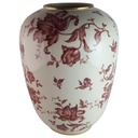 Vase Goldrand 22 cm Tirschenreuth Blumen gebraucht - gut