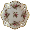 Schale Durchbruchschale mini Durchbrucharbeit 10,2 cm Rosenthal Moliere Moosrose 2984 gebraucht - sehr gut