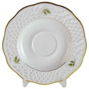 Untertasse Durchbrucharbeit 15,5 cm Arabella Atelier Alte Formen gebraucht - sehr gut