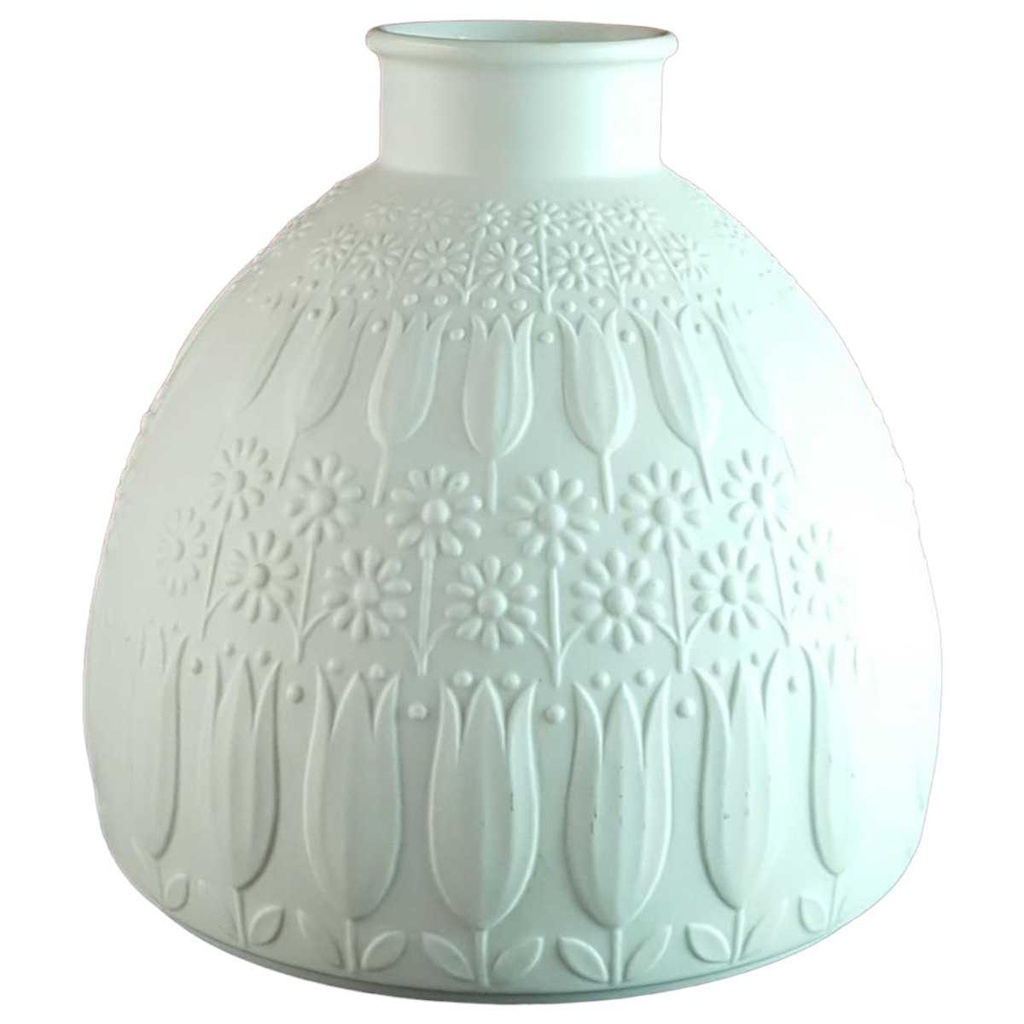 Vase Heinrich H & G Selb Bisquit Porzellan 11,4 cm