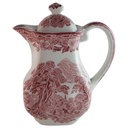 Teekanne Krug Milchkanne mit Deckel Unicorn Tableware Woodland Rot gebraucht - sehr gut