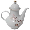 Kaffeekanne Kanne 1,45 L Graf von Henneberg Goldblummchen Rotpunkte gebraucht - sehr gut