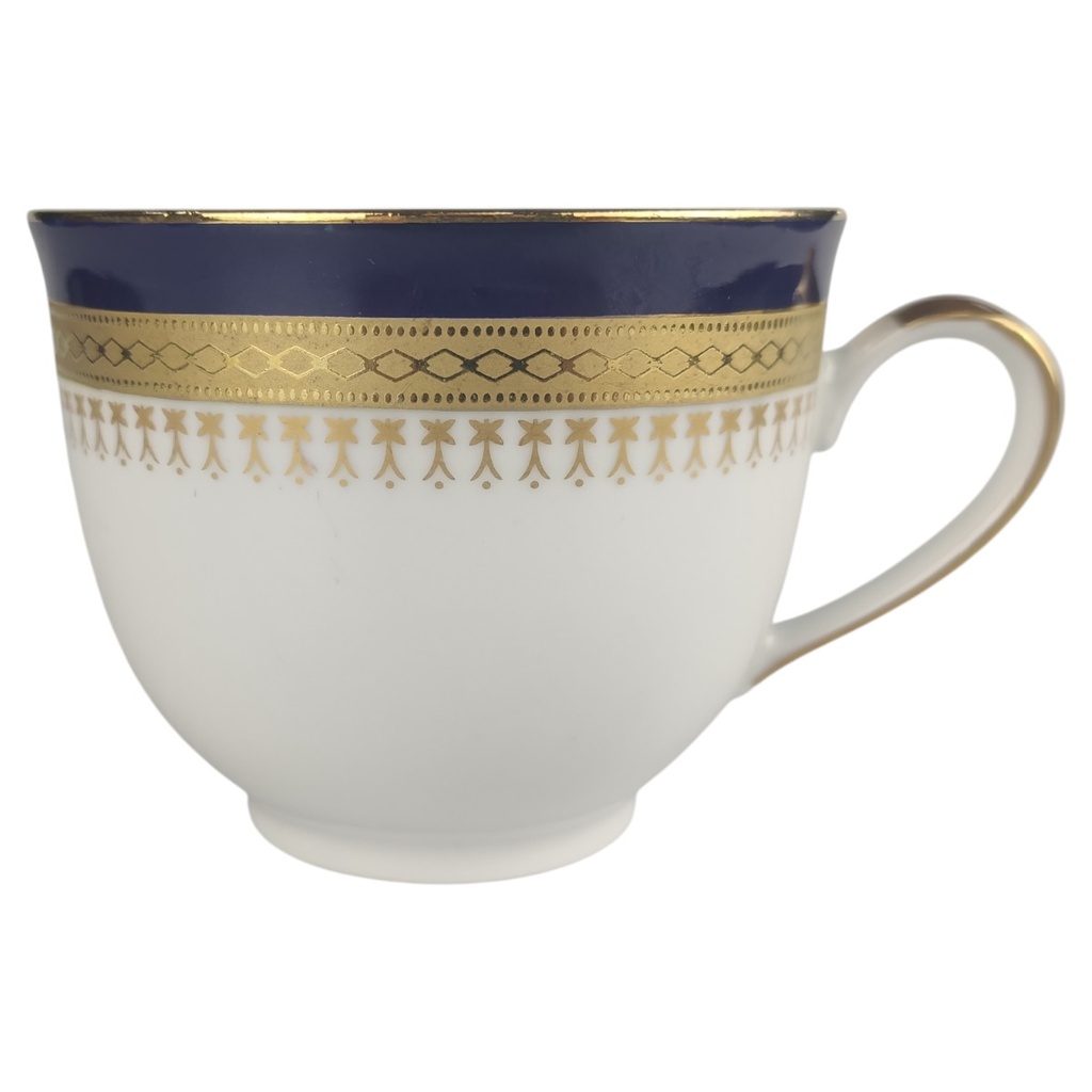 [45814210] Kaffeetasse Tasse Winterling Kirchenlamitz Scharffeuer Echt Kobalt Diamant gebraucht - sehr gut